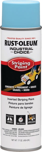 Industrial Choice 1627838 Inverted Marking Spray Paint, Flat/Matte, Blue, 18 oz, Can